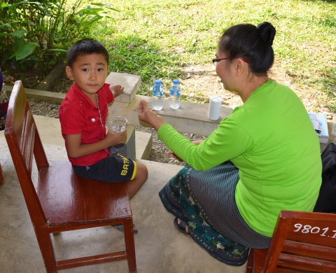 Field trial in Lao PDR gets off to a good start